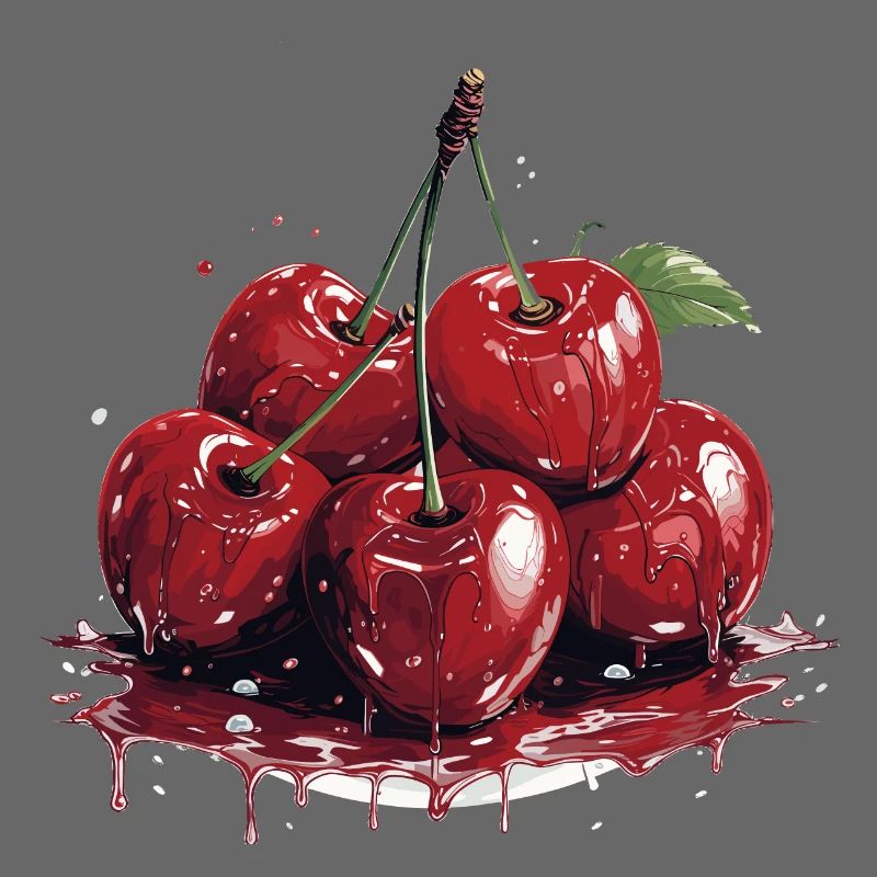 Kirsche - Illustration