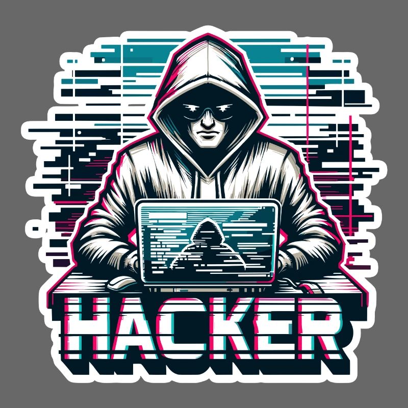 Hacker - Illustration