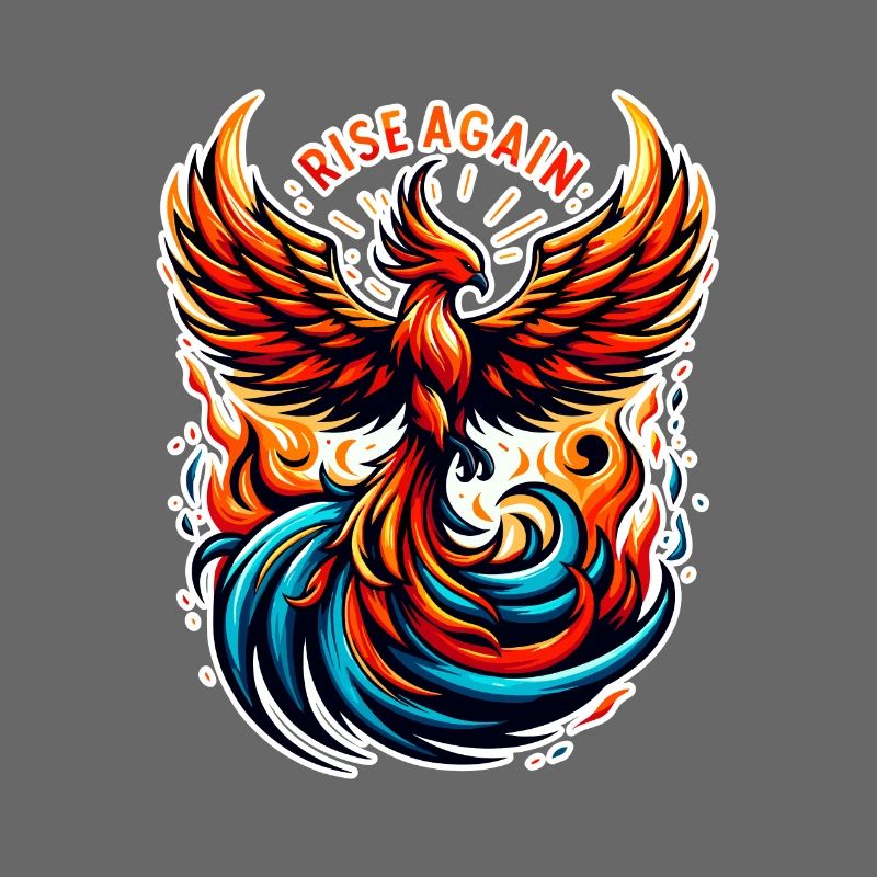 Rise Again - Illustration de Phénix