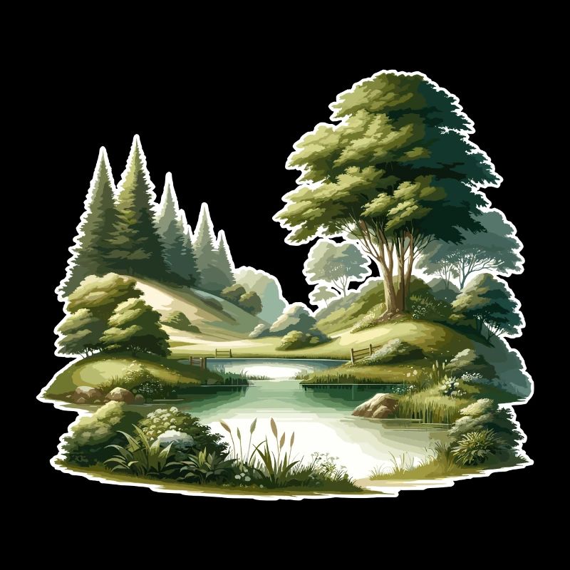 Paysage - Illustration