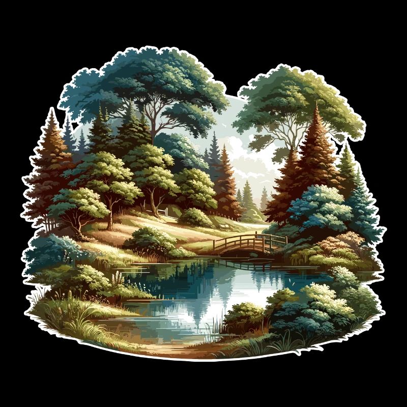 Paysage - Illustration
