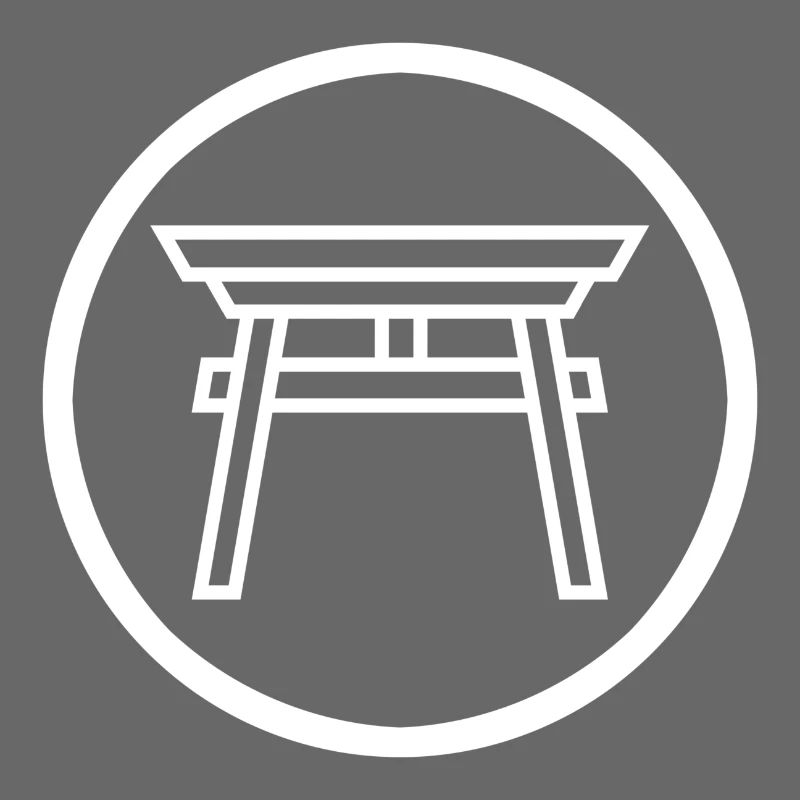 Couleur blanche torii
