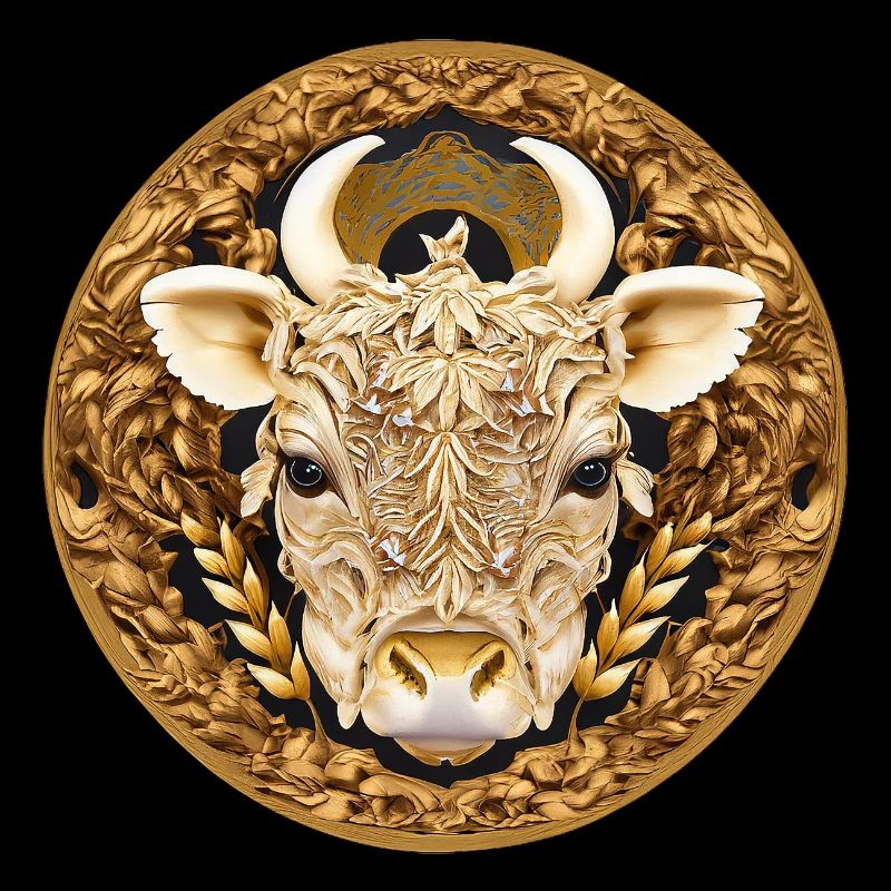 Mandala de la Tête de Taureau d’Or