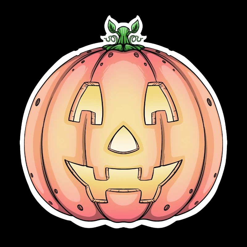 Conception de citrouille d’Halloween Jack-o'-Lantern