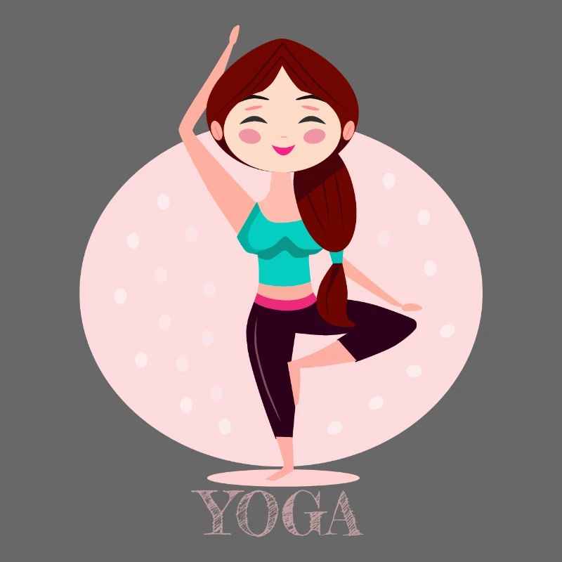 Yoga-Mädchen