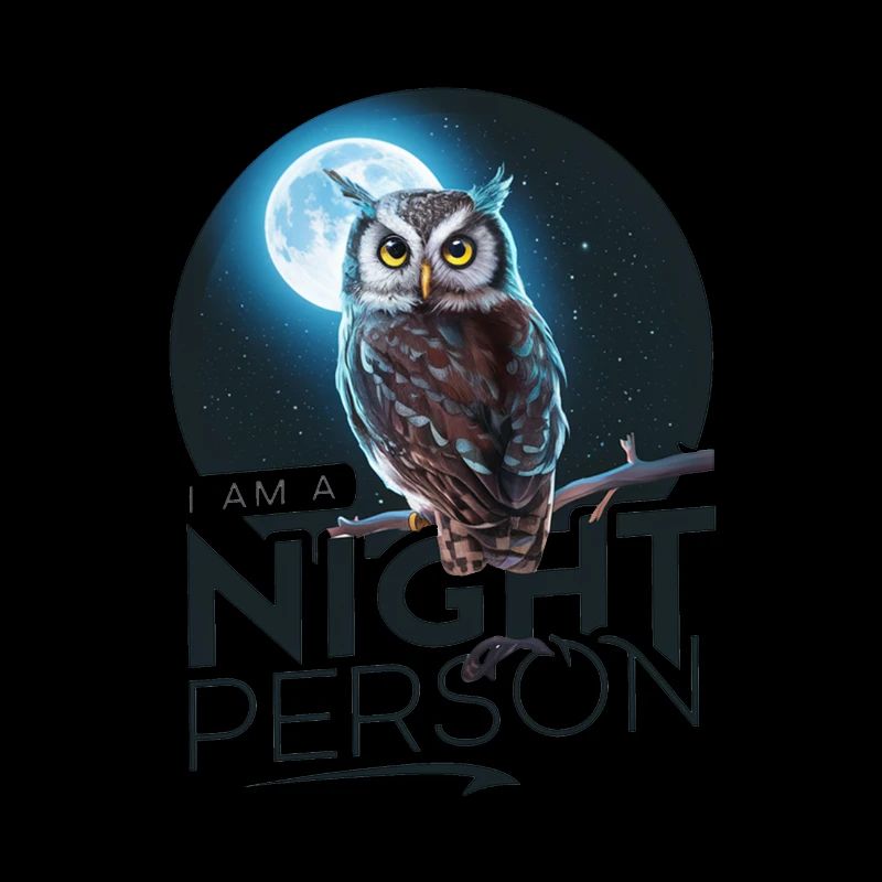 Ich bin ein Nachtmensch.