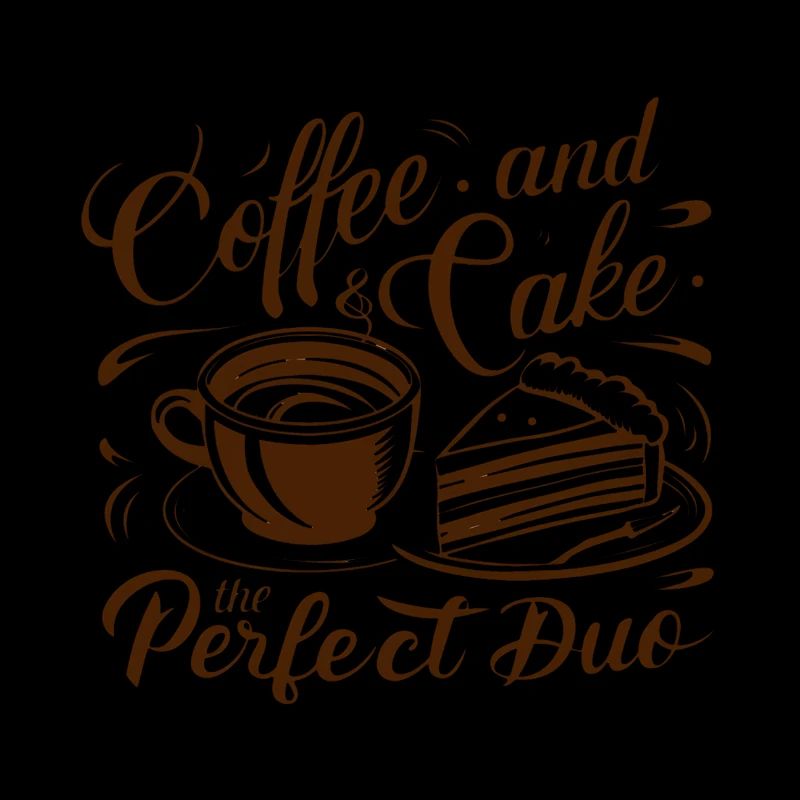 Café et gâteau – le duo parfait.