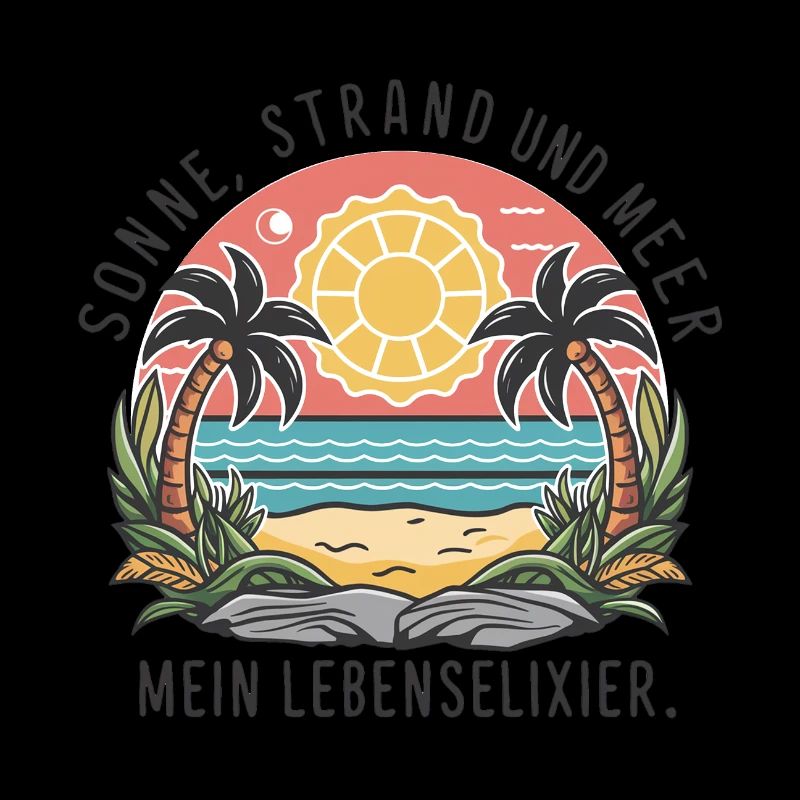 Le soleil, la plage et la mer - mon élixir de vie