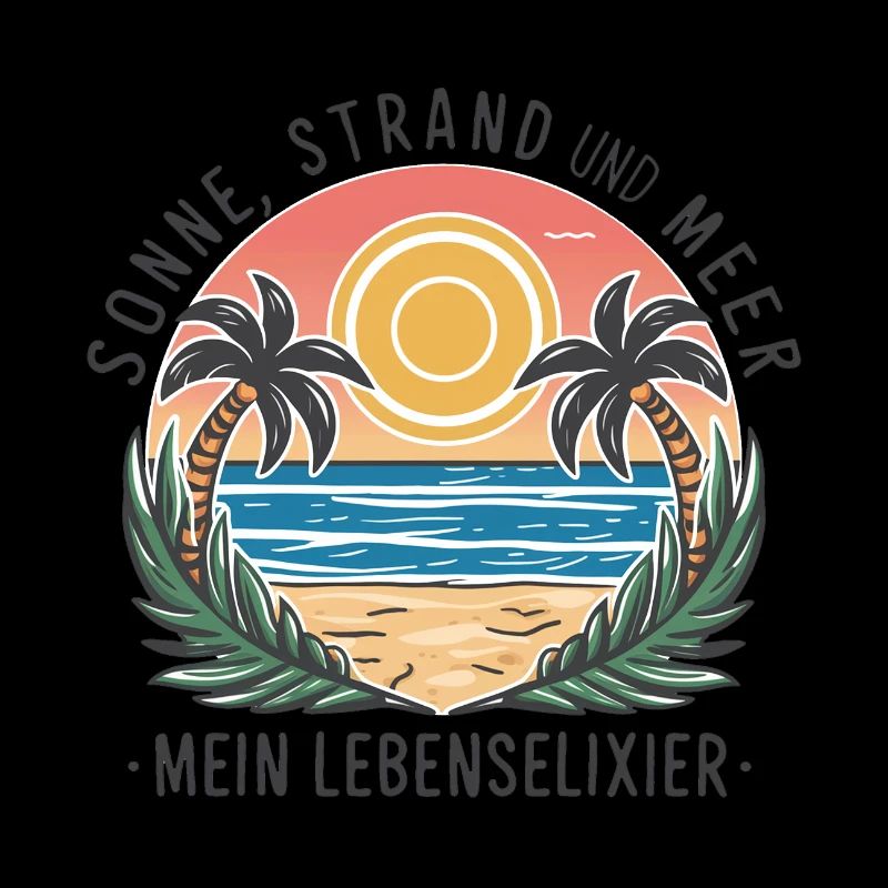 Le soleil, la plage et la mer - mon élixir de vie