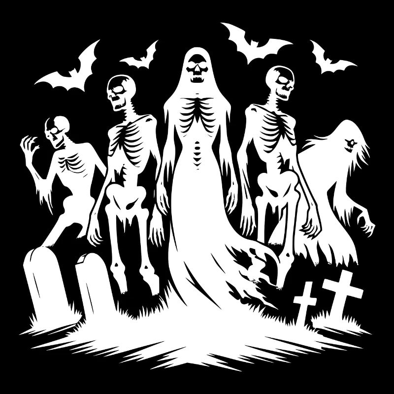 Spooky Halloween Zombie Night Party