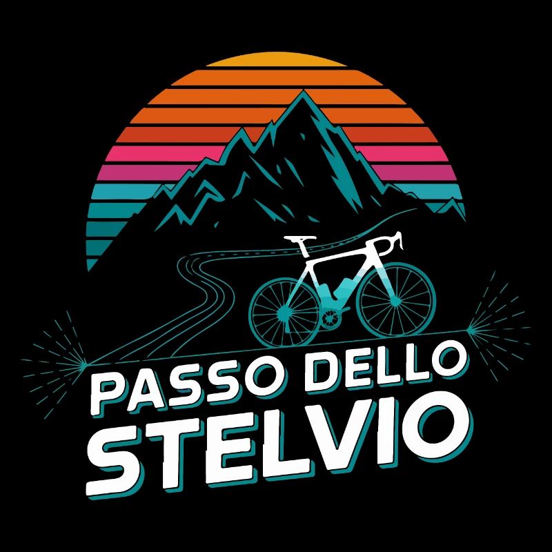 Vélo de route Passo dello Stelvio, Italie