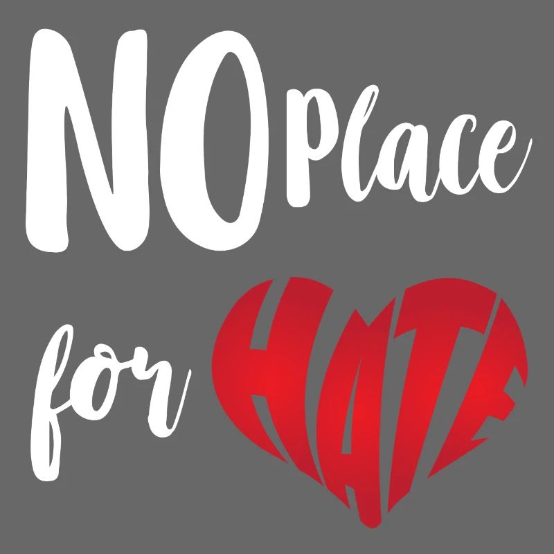 No Place For Hate Stop Hate Anti Hate
