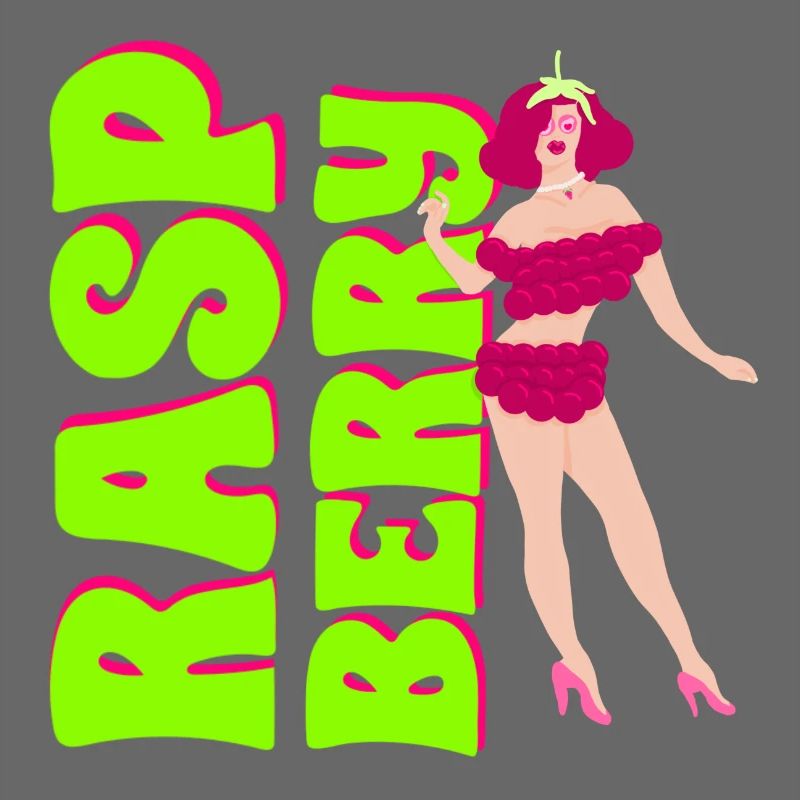 Vintage Raspberry Pin-up