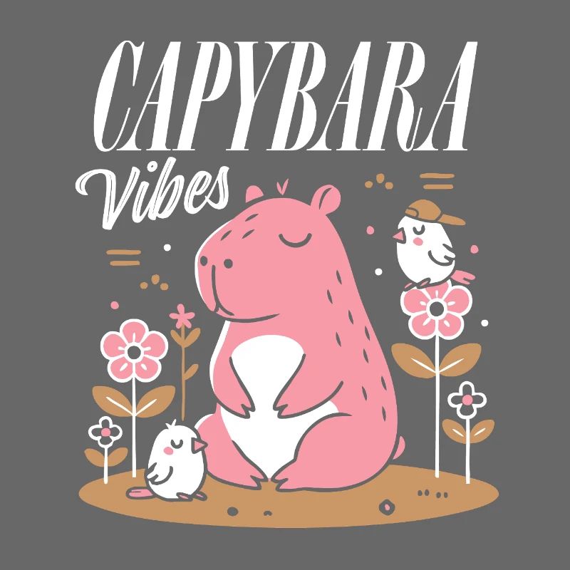 Entspannte Capybara-Vibes