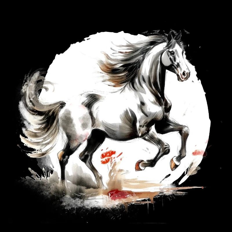 Cheval du zodiaque chinois