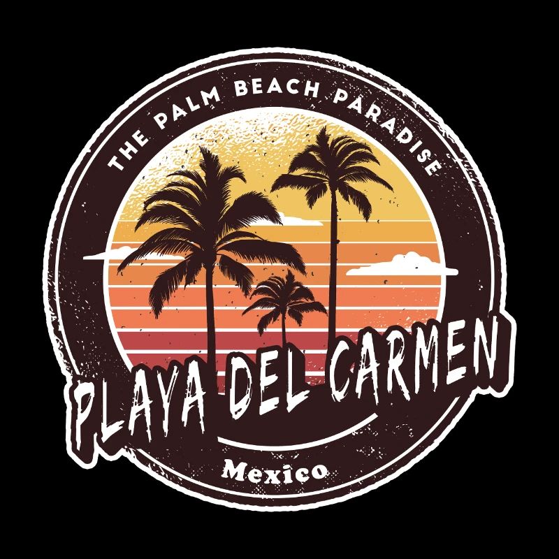 Playa del Carmen Mexico Sunset Design