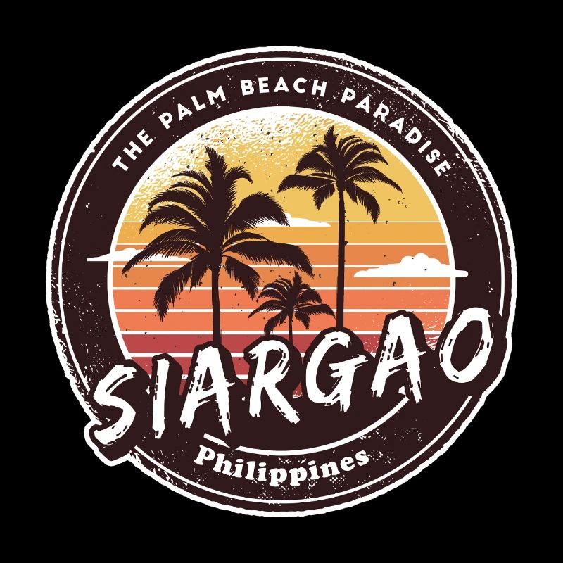 Siargao Philippines Plage Palmiers Design
