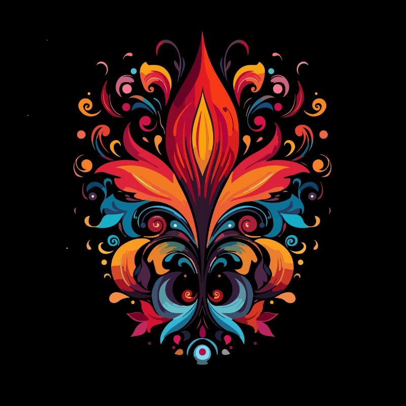 Ornamentblüte