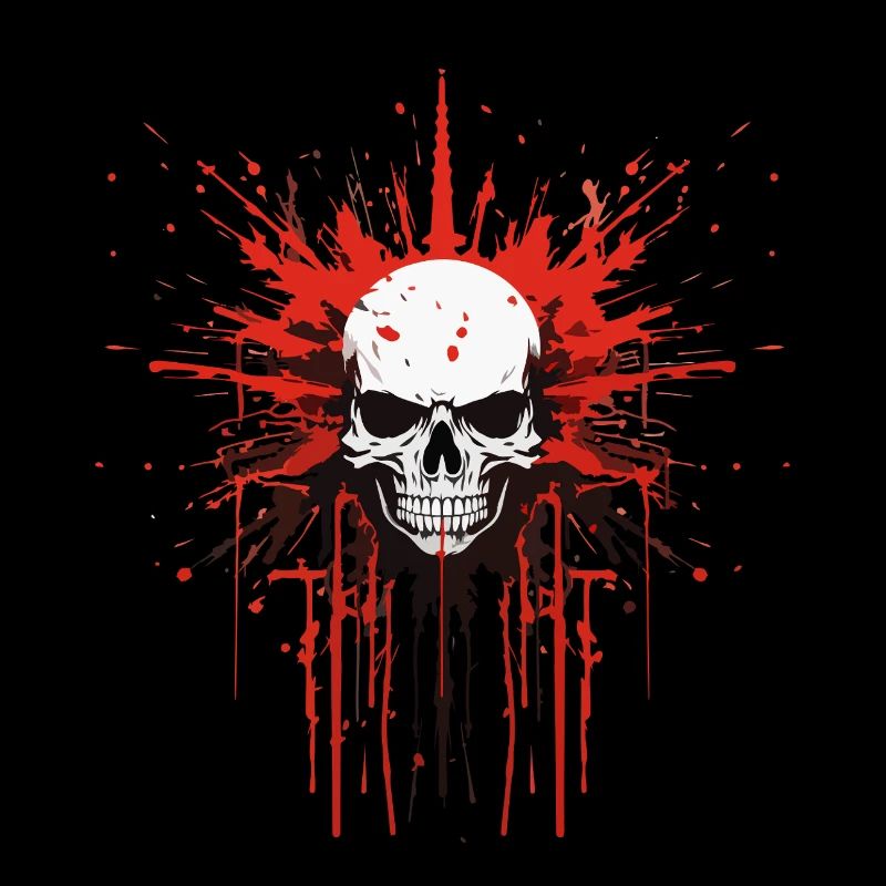 Splatter Skull