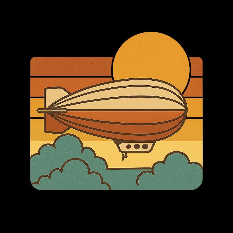 Sky Drift – Vintage Zeppelin Journey