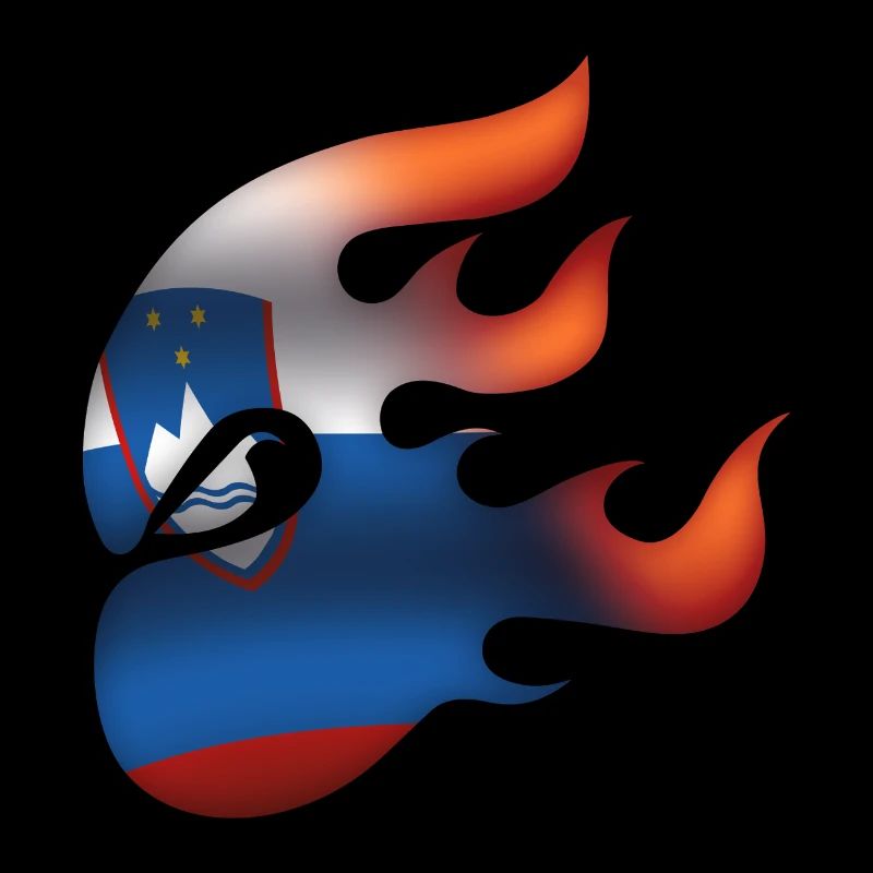 Drapeau slovène - Slovénie - Ninja