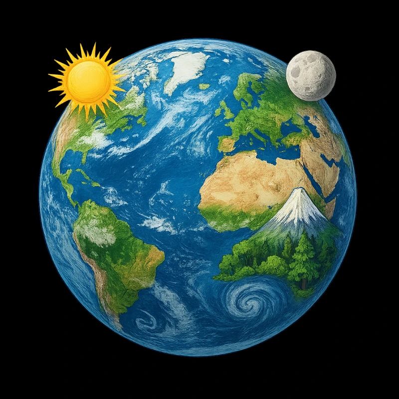 Erde - Earth - Planet Erde Universum