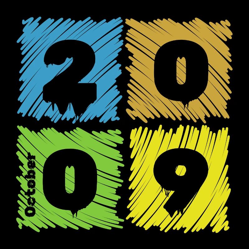 16. Geburtstag Farbige Patches since 10/2009