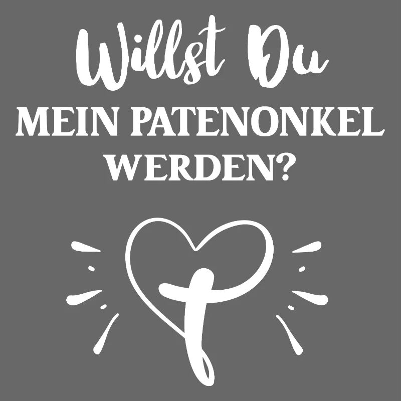 Willst Du Mein Patenonkel Sein Pate Taufpate Onkel