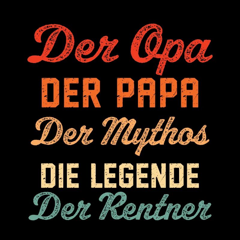 Opa Papa Rentner 