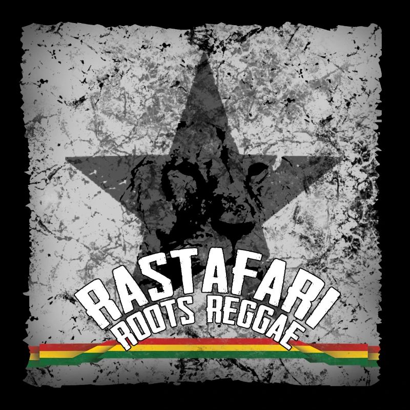 Rastafari Roots Reggae Star Graphics