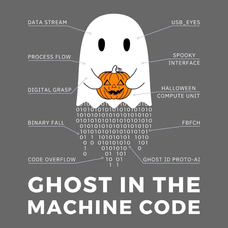 Codeur drôle, programmeur Halloween T-Shirt