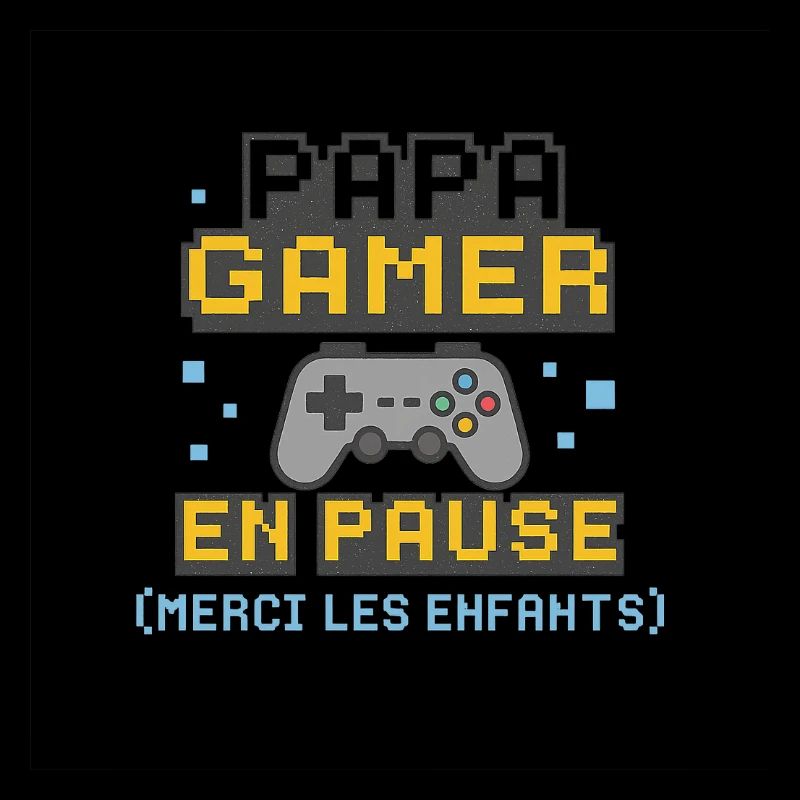 Gamer Dad in der Pause