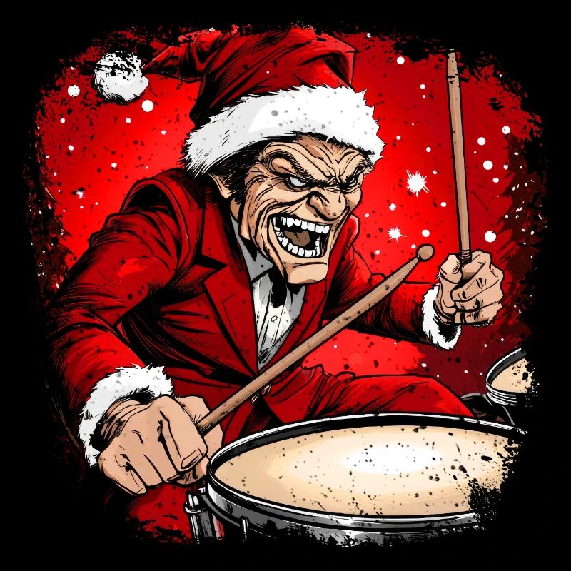 Batteur Santa Claus