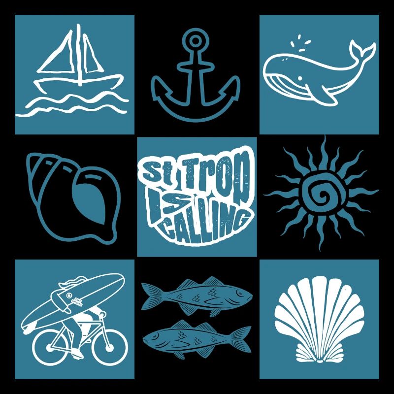 Calls of the Ocean Nautical Patterns