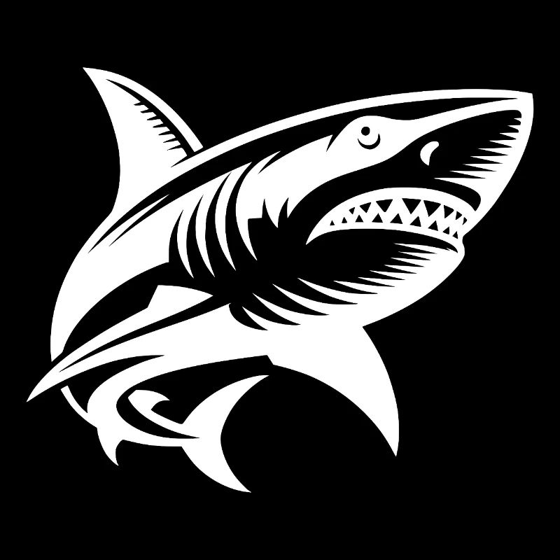 Le requin d’océan appelle et il a de nombreuses dents