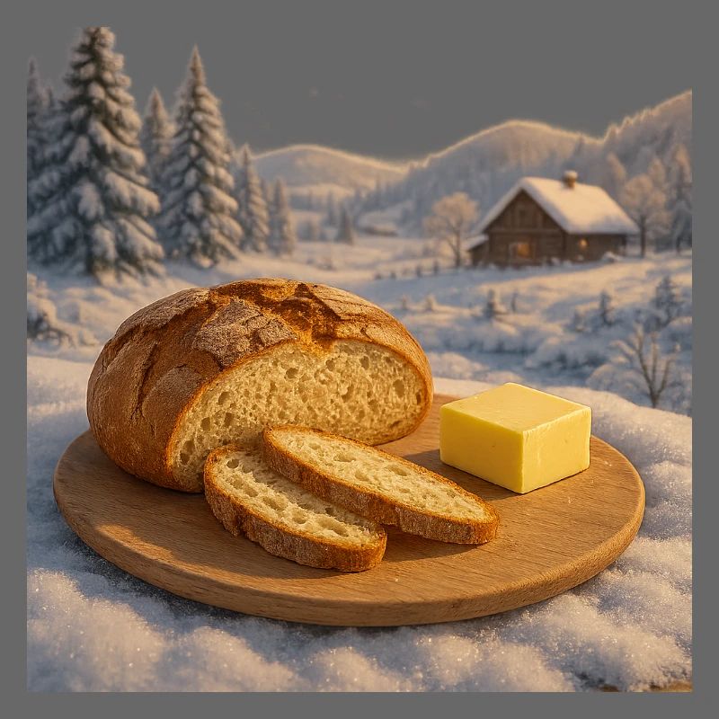 Rustic snack
