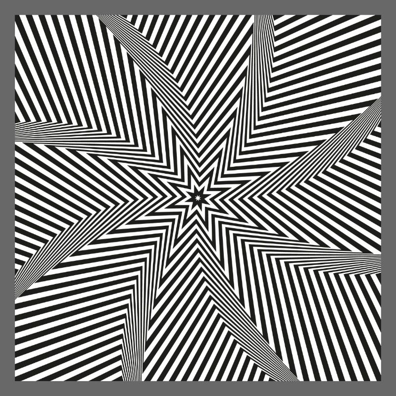 Starburst optisches Labyrinth