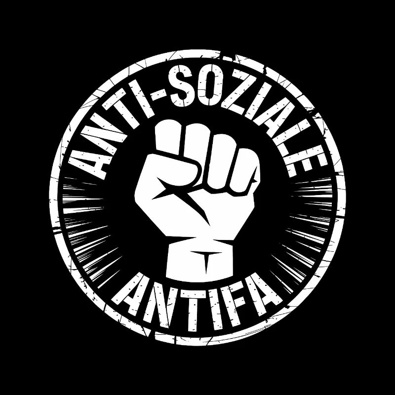Antifa gegen Nazis - Antifa Logo