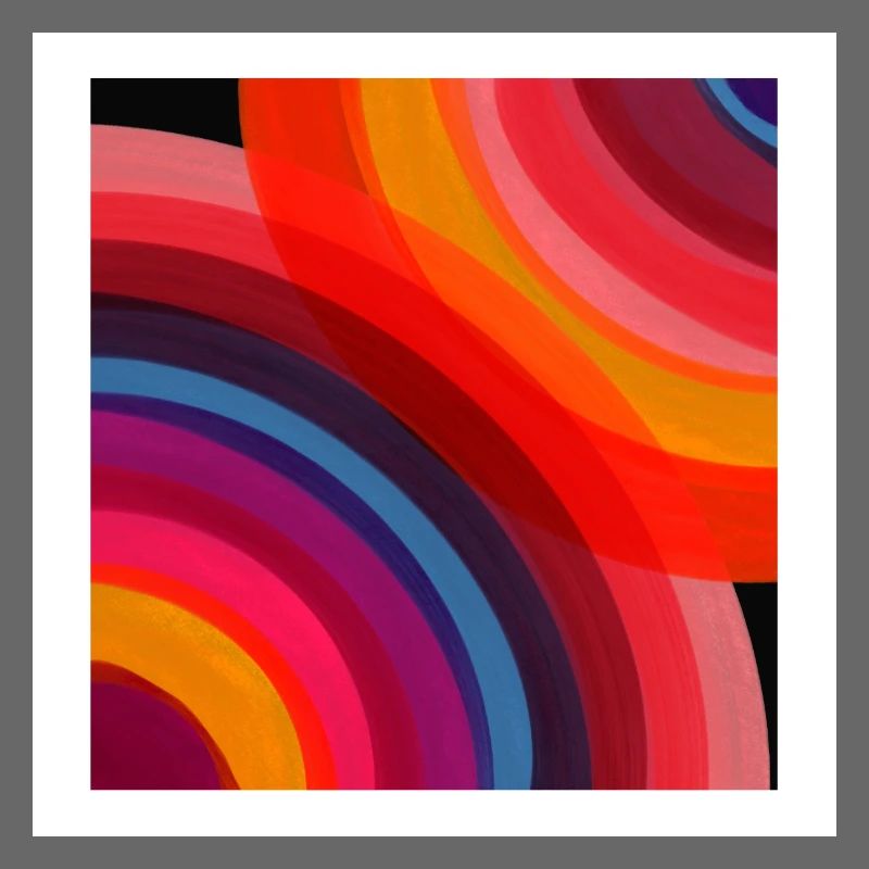 Abstrakter Regenbogen