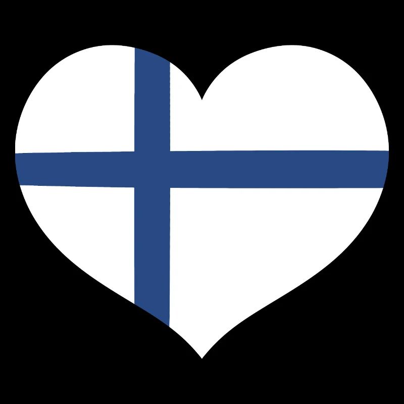 Finnlands Flaggenherz