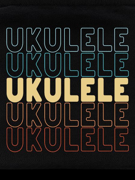 Ukulele typography