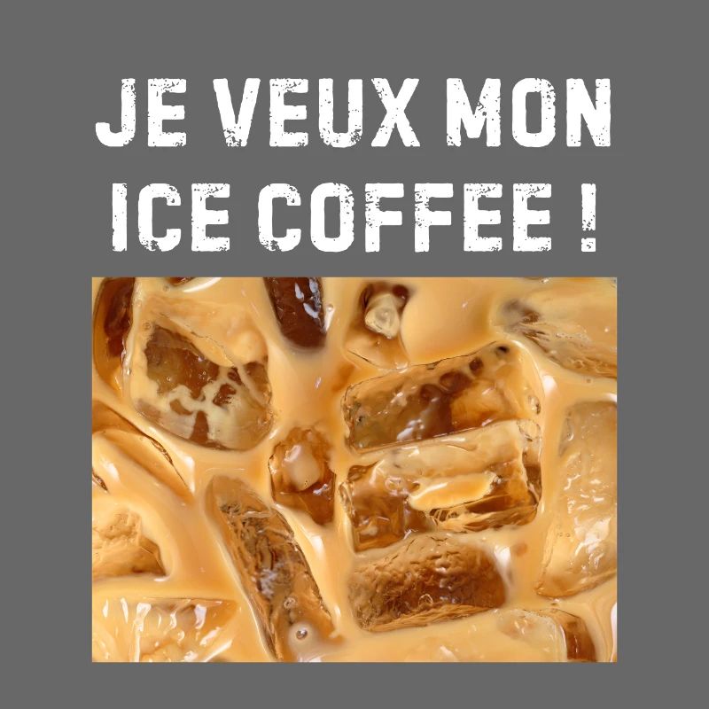 Ich möchte meinen Eiskaffee-Espresso-Latte-Humor