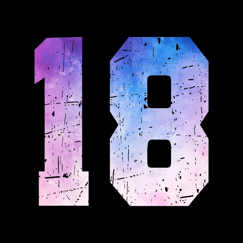 numéro 18 – Cadeau anniversaire 18 ans