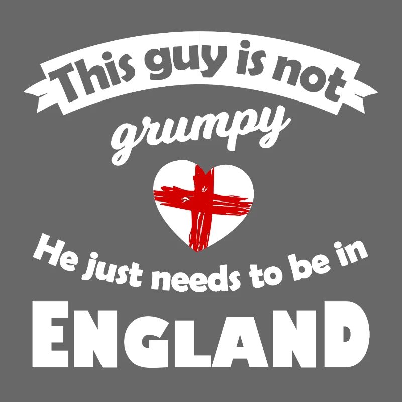 Not grumpy: He needs England
