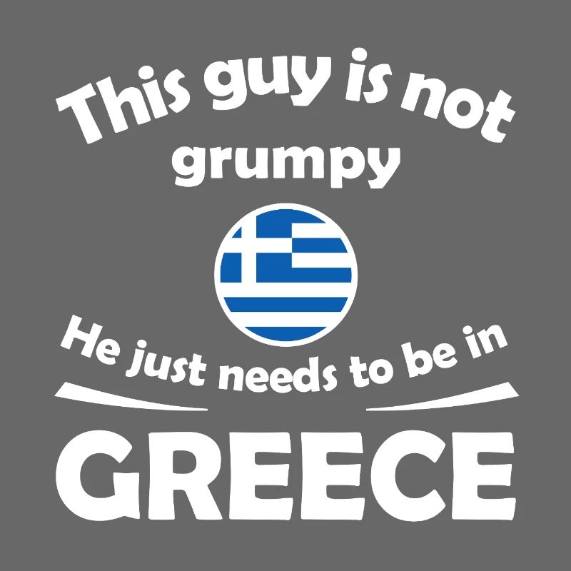 Pas Grumpy Greek Vibe Tee