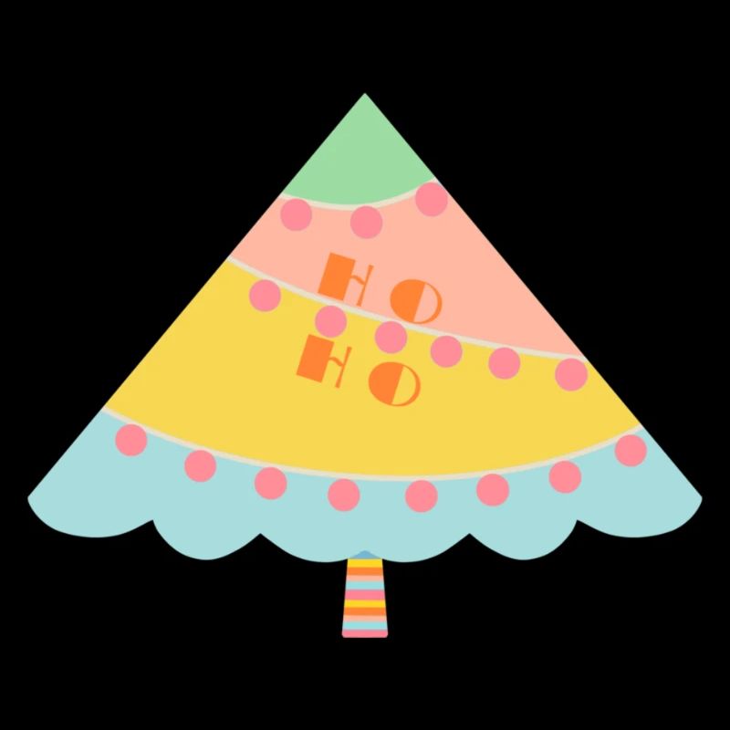 Fröhlicher Weihnachtsbaum