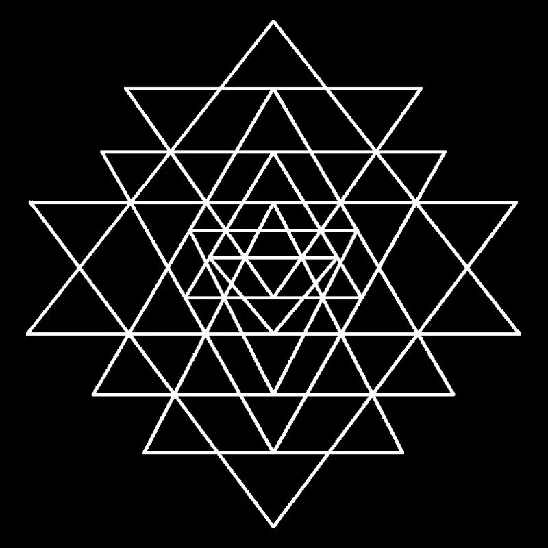 Heiliges Sri Yantra