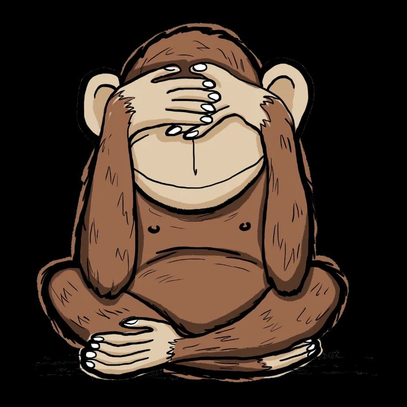 Mizaru - monkey sees no evil