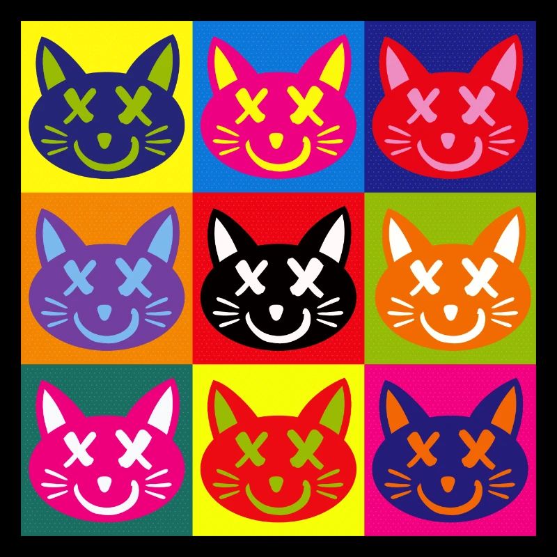 Katzen (Pop Art)
