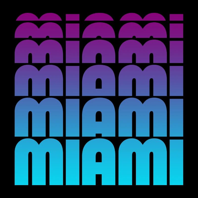 Miami Gradient Grid